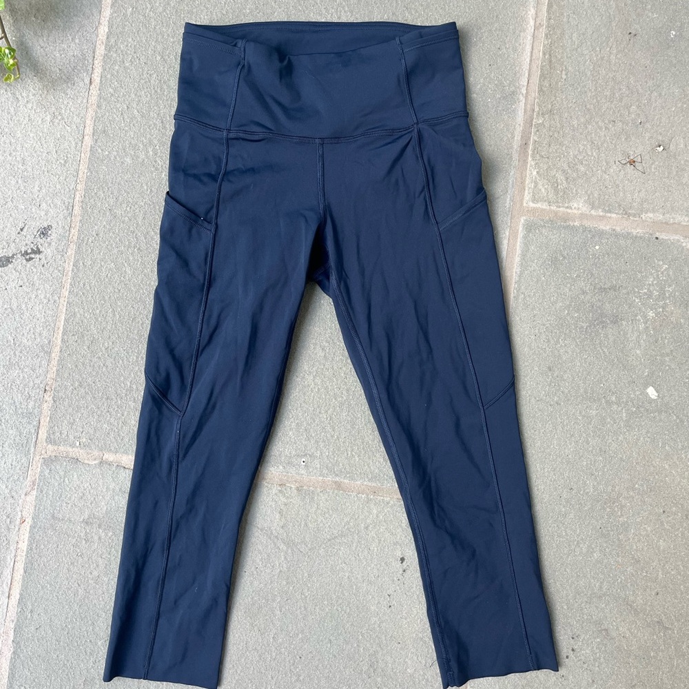 Lululemon Athletica Deep Blue Leggings